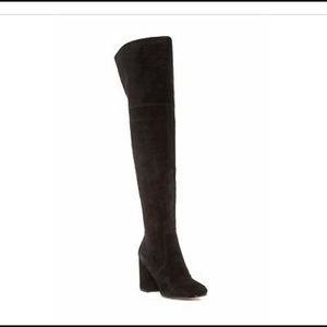 Via Spiga suede leather boots